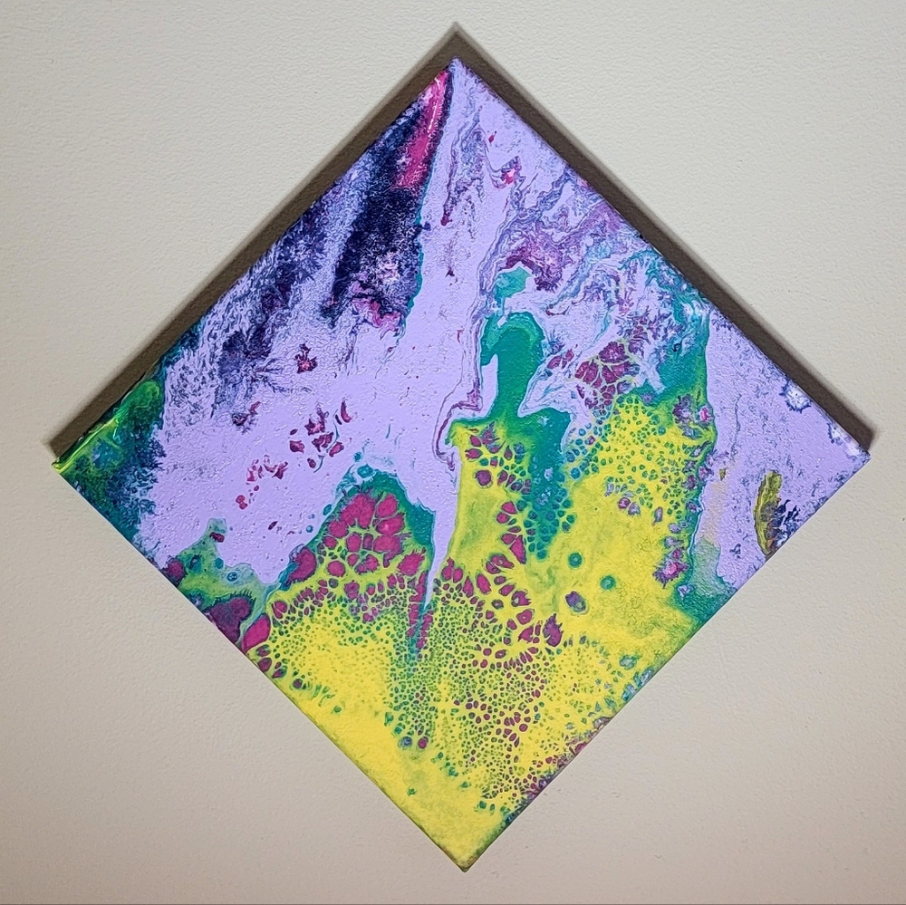 Acrylic Pour Painting/ Abstract Fluid Art